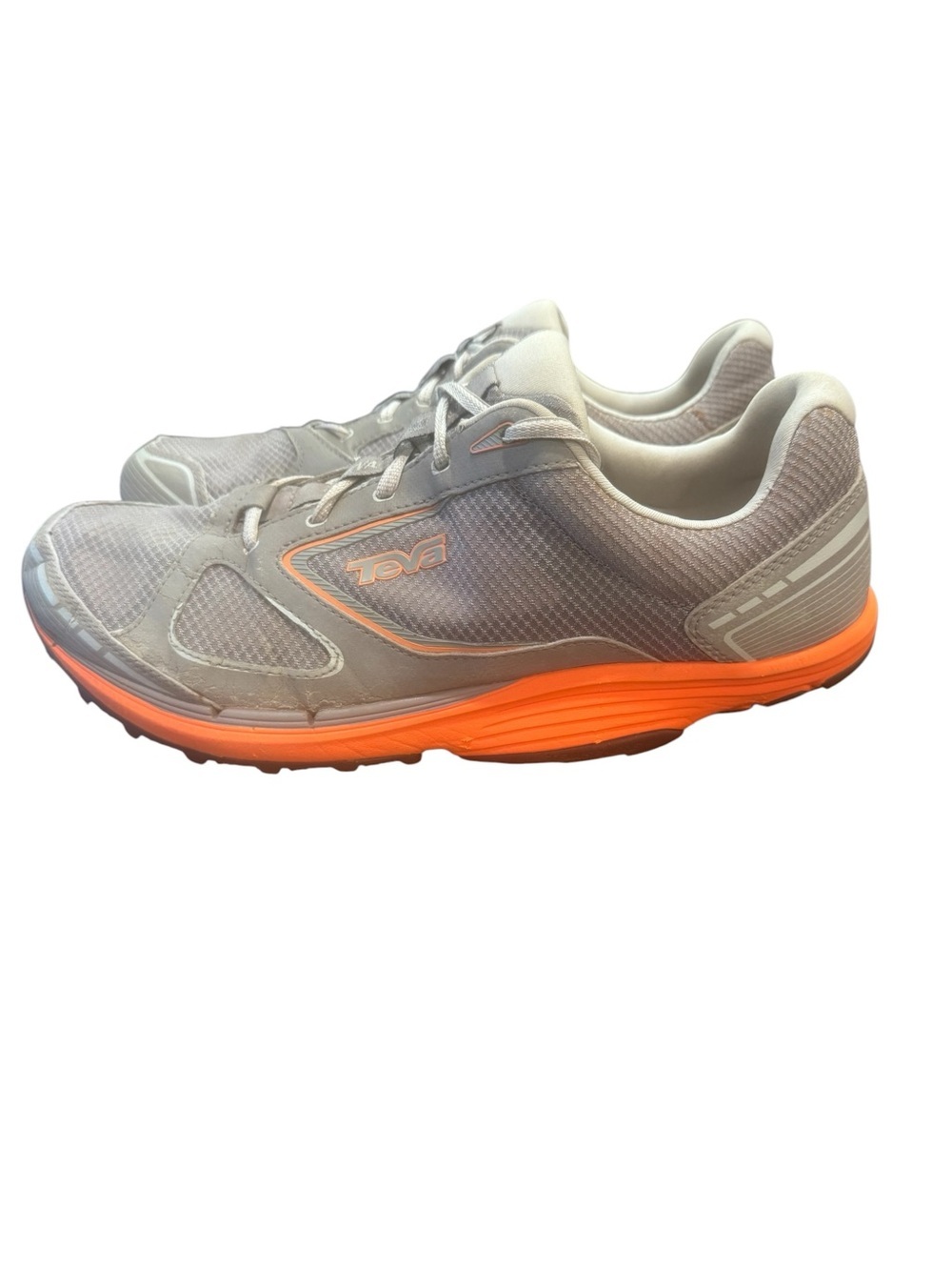 Teva Tevasphere Men's US 11 Running Shoe Gray/Orange Trail Running